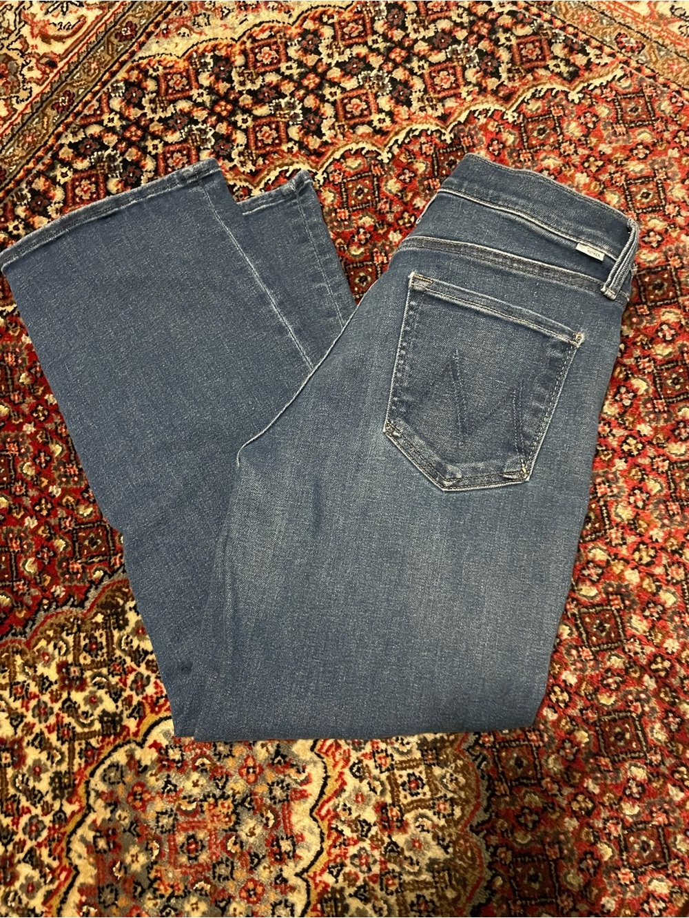 MOTHER Mid Rise Rambler Jeans - Picture 5 of 8